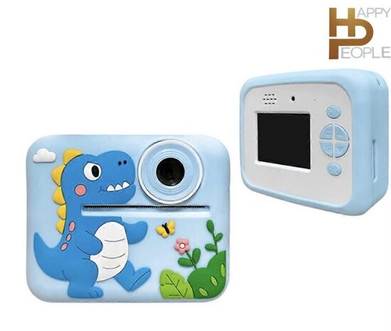  Vaikiškas skaitmeninis momentinis fotoaparatas, Nuotraukų spausdintuvas, Fotografavimas, filmavimas ir Žaidimai